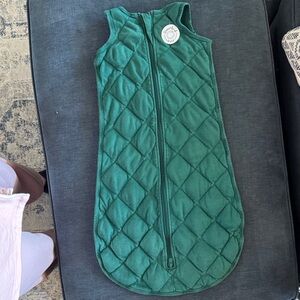 Green Quilted Kids Pajama Sleep Sack
